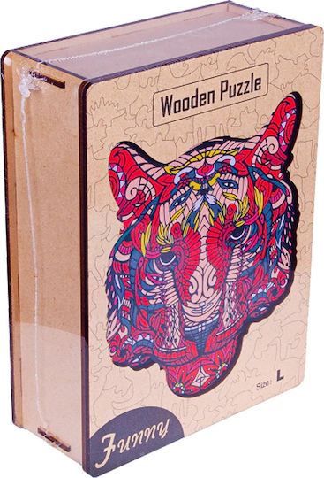 Ξύλινο Παιδικό Puzzle Lioness για 3+ Ετών Norimpex