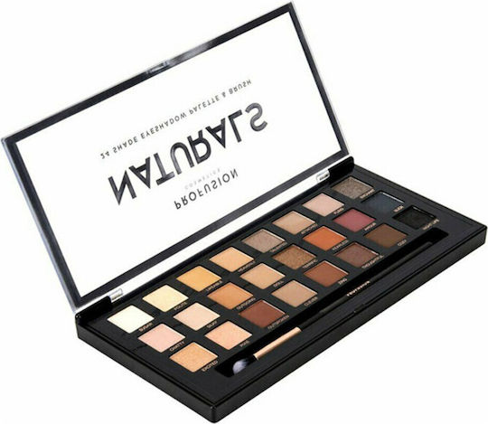 Profusion Cosmetics 24 Shade Eyeshadow Palette Παλέτα με Σκιές Ματιών σε Στερεή Μορφή