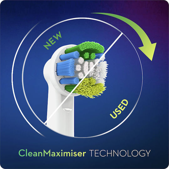 Capete de înlocuire pentru periuțele de dinți electrice Oral-b Precision Clean Cleanmaximiser, pachet XL, 6 bucăți