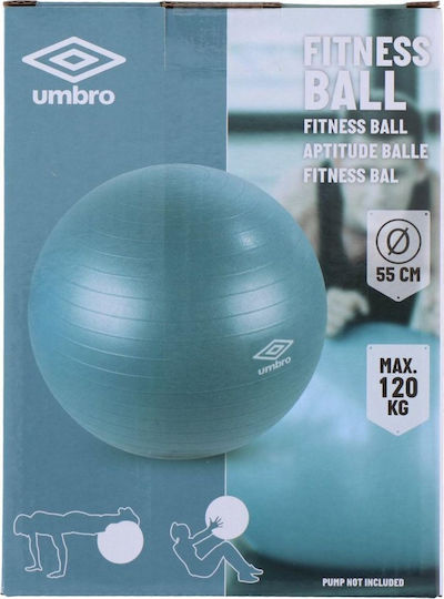 Umbro Μπάλα Pilates 55cm σε Μπλε Χρώμα