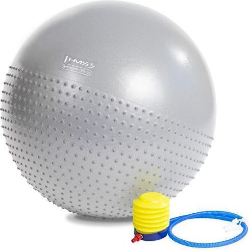 Abisal Μπάλα Μασάζ 65cm σε Γκρι Χρώμα