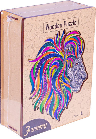 Holz Kinderpuzzle Löwe Norimpex