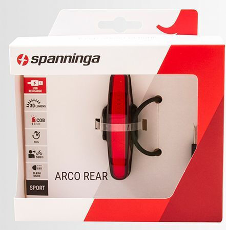 Spanninga 305189-UNIW Επαναφορτιζόμενο Οπίσθιο Φως Ποδηλάτου