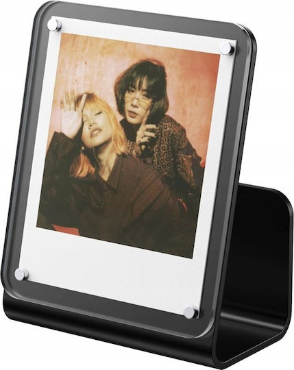 Polaroid Frame Fixed Frame for Polaroid Photos 600 Sx-70 I-type I-2 Now + Onestep Vf 2 Acrylic Black