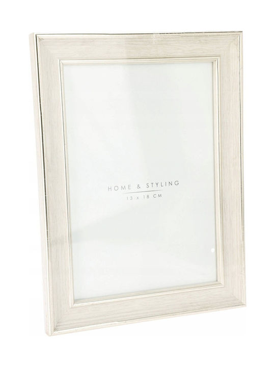 Home Styling Collection Photo Frame Imitation Bleached Wood 16 X 21 cm
