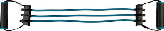 Avento Resistance Band Gymtube Hard with Handles Blue 0.6m