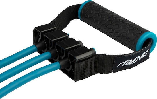 Avento Resistance Band Gymtube Hard with Handles Blue 0.6m