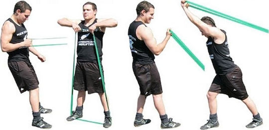 Yakimasport Лента за фитнес Цикъл Син 2.08м