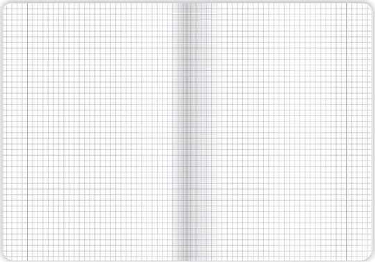 Notebook Σετ 10 Σημειωματάρια A5 Καρέ Πολύχρωμα