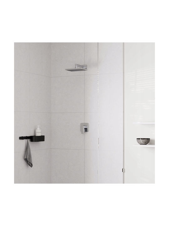 Hansgrohe Set Mixer & Cap Duș Îngropată pentru Duș Argintiu