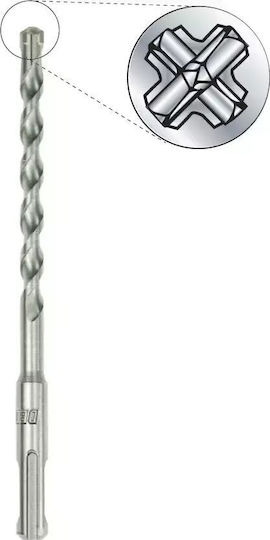 Dedra Τρυπάνι με SDS Plus Στέλεχος για Δομικά Υλικά 6.5x260mm