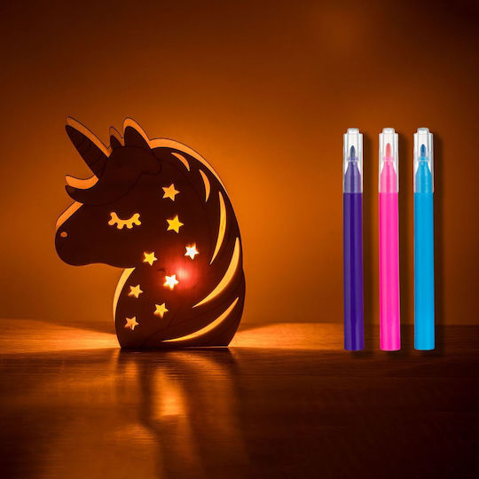 Kids Decorative Lamp Multicolour 15.5x12.5x2.5εκ.