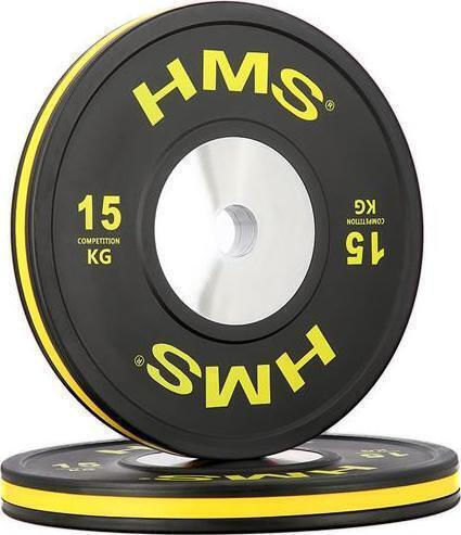 HMS Set Discuri Cauciucate 8buc Greutate Totală 140kg Ø51mm