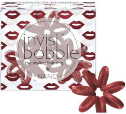 Invisibobble Nano Marylin Бордо Гумен Ластик За Коса