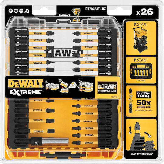 Dewalt Set 14 Schraubendreher-Bits
