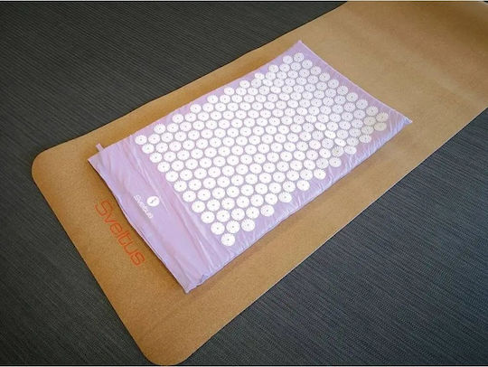 Sveltus Acupressure Fitnessmatte Pilates Lila (75x44cm)