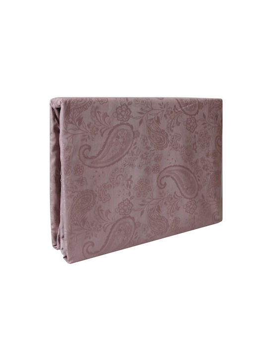 Set Husă de Pilotă Dublă cu 4 Fețe de Pernă & 1 Cearsaf 200x220 Liliac