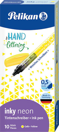 Pelikan Neon Στυλό Ballpoint 10τμχ