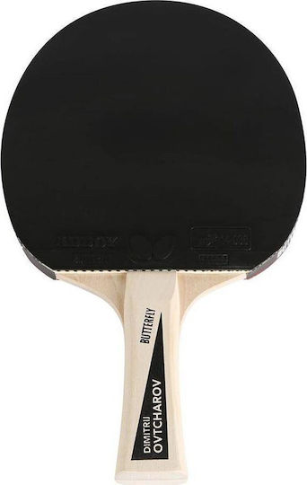Ovtcharov Butterfly Ping Pong Bat Set 2 Holders 6 Balls