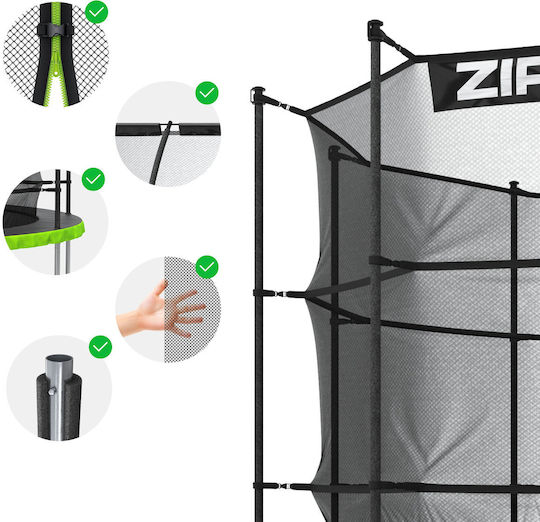 Zipro Jump Pro Outdoor Trampoline Diameter 183cm with Net and Ladder