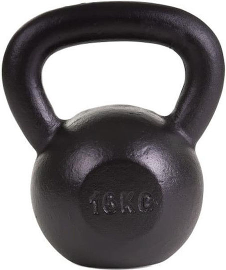 Optimum Kettlebell Cast Iron 16kg Black