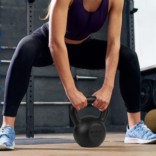 18 kg Gusseisen Kettlebell Rebel Active