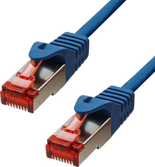 ProXtend F/UTP Kat.6 Ethernet-Netzwerkkabel 20m Blau 1Stück