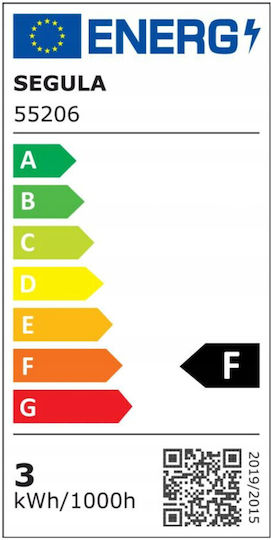 Segula Λάμπα LED 3.2W για Ντουί E14 Θερμό Λευκό