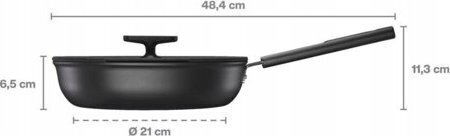 Fiskars Hard Face Tigaie 26cm