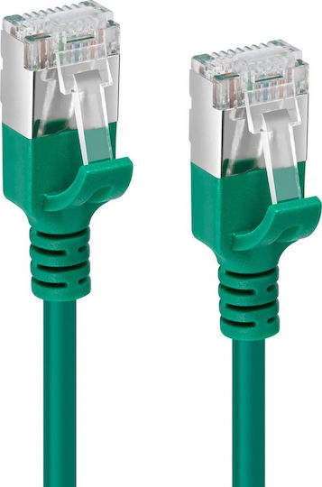Microconnect U/UTP Kat.6a Ethernet-Netzwerkkabel 1.5m Grün 1Stück
