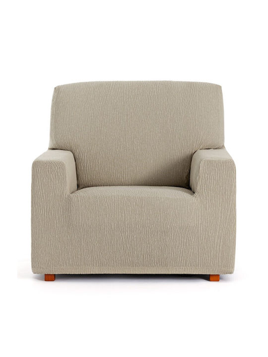 Eysa Troya Ελαστικό Κάλυμμα Πολυθρόνας C/11 Light Brown 80εκ.