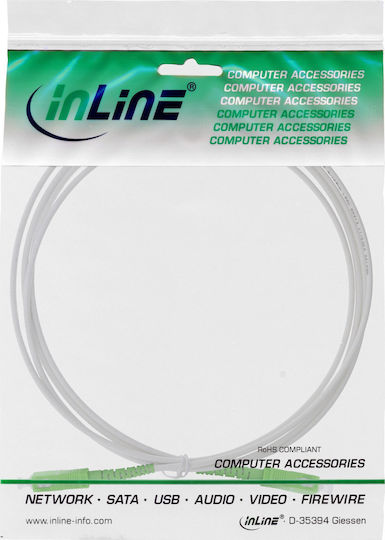 InLine InLine Optisches Faserkabel 0.5m Weiß