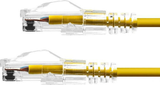 ProXtend U/UTP Cat.6 (Gigabit) Καλώδιο Δικτύου Ethernet 3m Κίτρινο