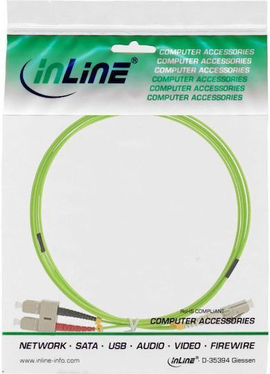 InLine Кабел Оптично Влакно LC-SC 7.5м Многоцветен