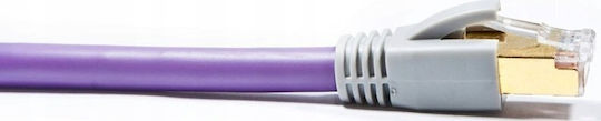 Melodika F/UTP Cat.6e (High Speed) Cablu De Rețea Ethernet 15m Violet
