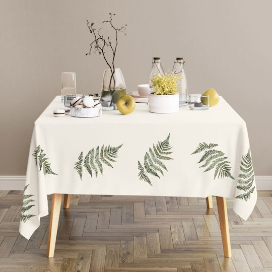 Cotton Club Τραπεζομάντηλο Βαμβακερό Μπεζ 140x220εκ.