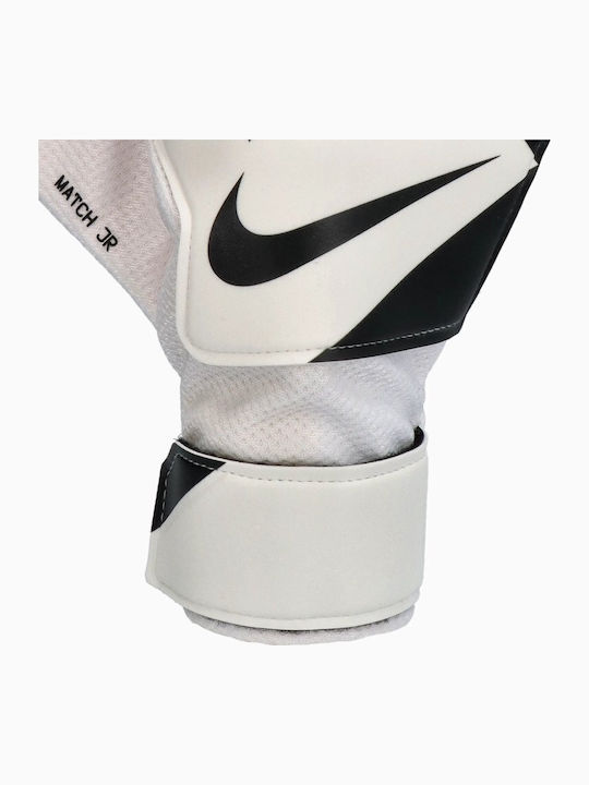 Nike Match Kids Goalkeeper Gloves White