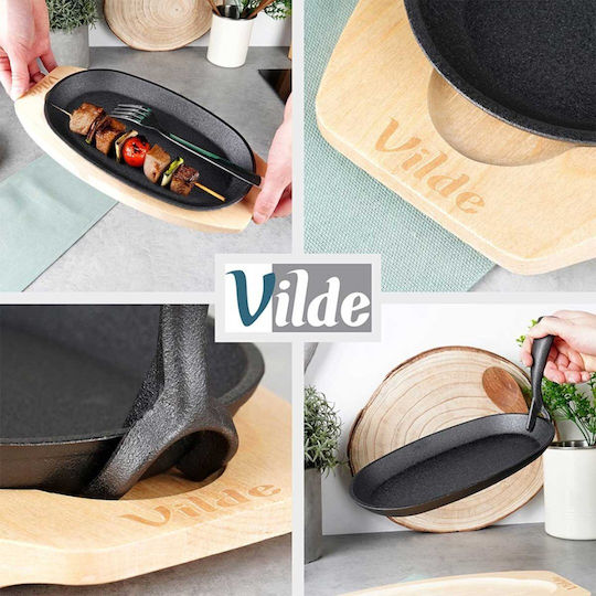 Vilde Cast Line Gusseisen Pan aus Gusseisen 12,5cm