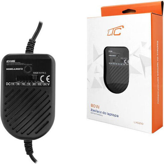 LTC Audio Laptop Charger 80W 24V 4A for Asus / Acer / Lenovo / HP / LG / Compaq / Fujitsu / IBM / Dell / Toshiba / Samsung / Sony / Panasonic