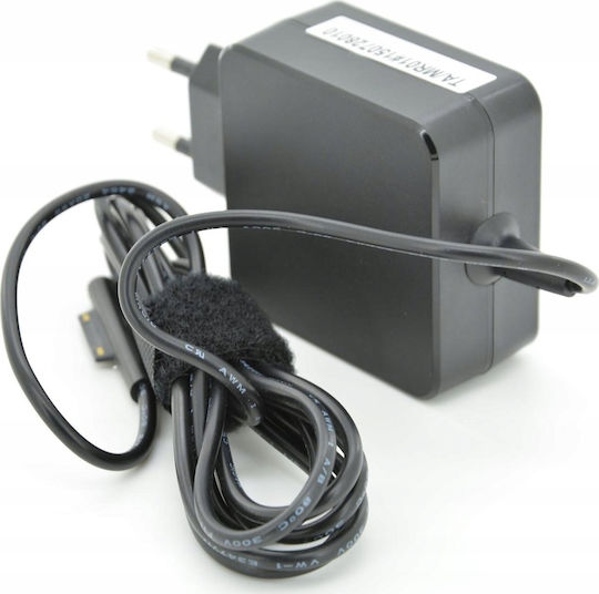 Energy4U Laptop-Ladegerät 30W 12V 2.58A für Microsoft mit abnehmbarem Netzkabel