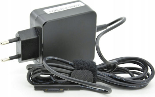 Energy4U Laptop-Ladegerät 30W 12V 2.58A für Microsoft mit abnehmbarem Netzkabel