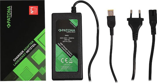 Patona Φορτιστής Laptop 65W 25A για IBM χωρίς Καλώδιο Τροφοδοσίας