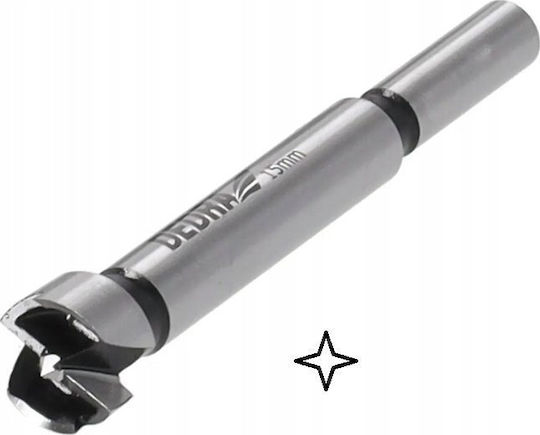 Dedra Drill with Cylindrical Shank for Wood 15mm