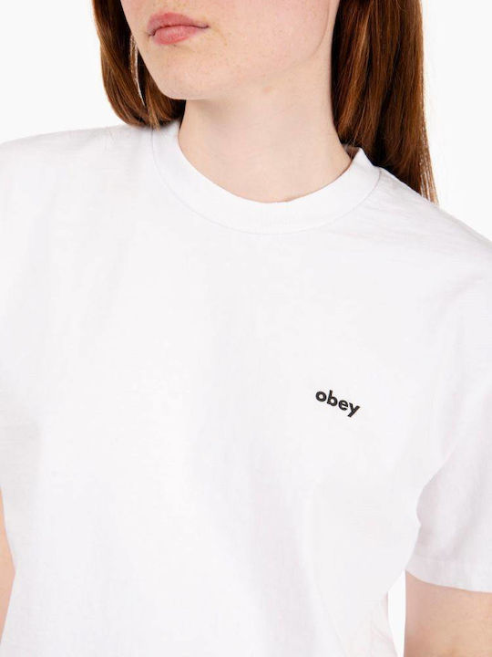 Γυναικείο T-shirt Floral White