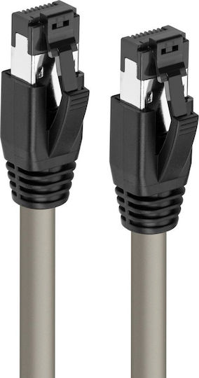 Microconnect S/FTP Cat.8.1 Network Cable Ethernet 0.25m Gray