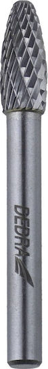 Φρέζα Dedra Στρογγυλεμένη Άκρη F10x20mm Στέλεχος 6mm