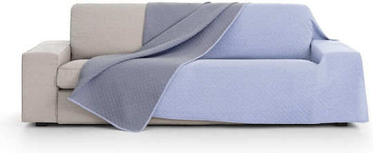 Eysa Cuverturi Pentru Canapea 3 Locuri 230x270cm Argintiu Albastru C13
