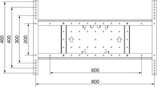 Wantec S/FTP Cat.7 (10Gbps) Καλώδιο Δικτύου Ethernet 0.1m Κόκκινο