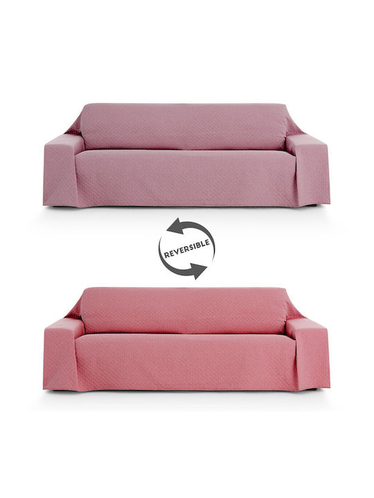 Eysa Ριχτάρι Πολυθρόνας 130x180εκ. Silver, C12 Pink