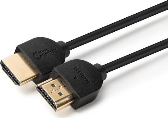 Microconnect Cable HDMI male - HDMI male 1.5m Μαύρο